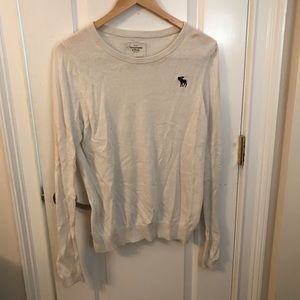 Abercrombie and Fitch logo sweater